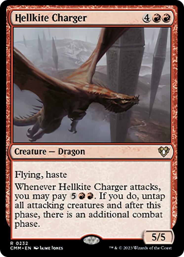 Hellkite Charger [Commander Masters] | GnG Games