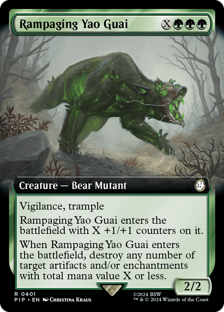 Rampaging Yao Guai (Extended Art) [Fallout] | GnG Games