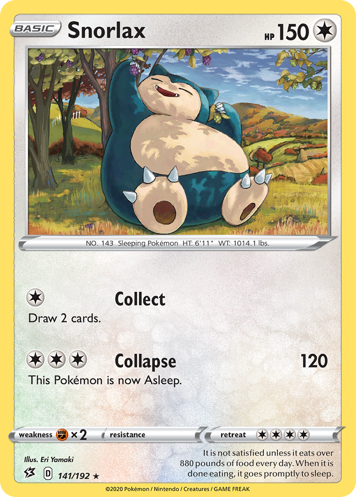 Snorlax (141/192) [Sword & Shield: Rebel Clash] | GnG Games