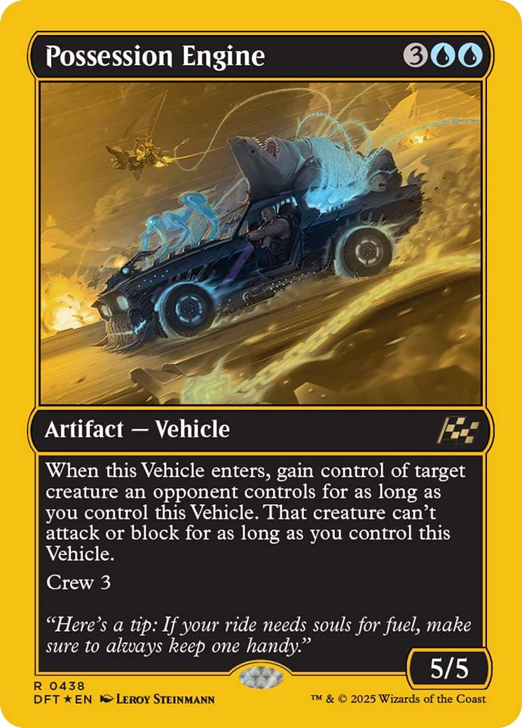 Possession Engine (First-Place Foil) [Aetherdrift] | GnG Games