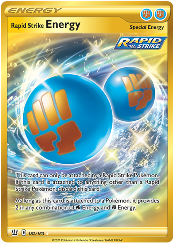 Rapid Strike Energy (182/163) [Sword & Shield: Battle Styles] | GnG Games