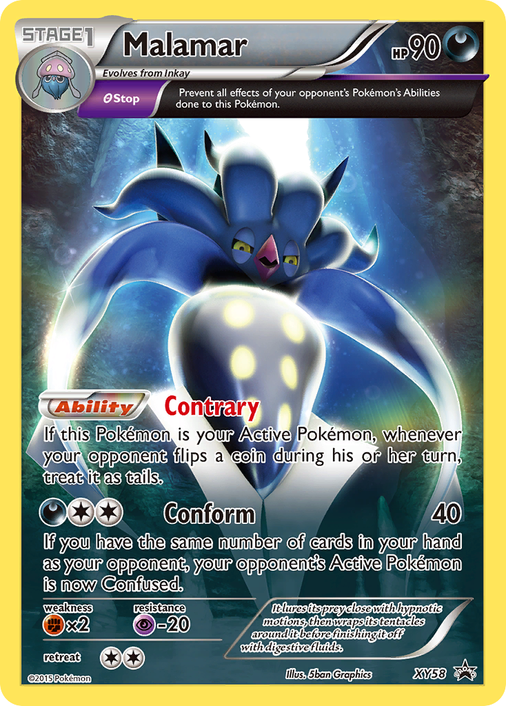 Malamar (XY58) [XY: Black Star Promos] | GnG Games