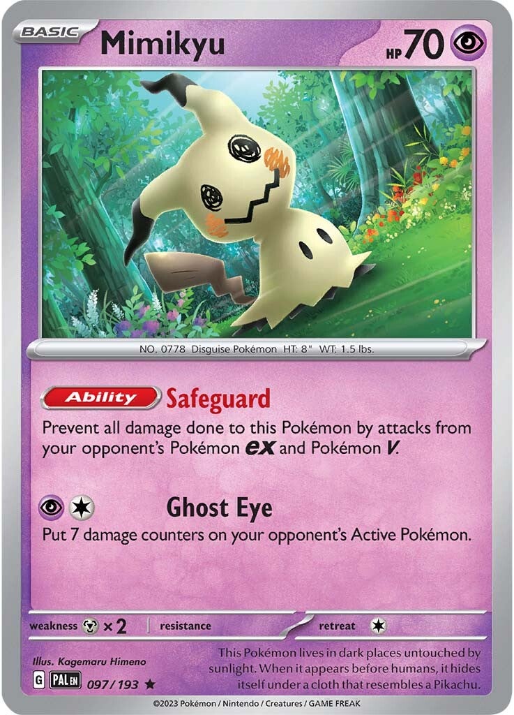 Mimikyu (097/193) [Scarlet & Violet: Paldea Evolved] | GnG Games