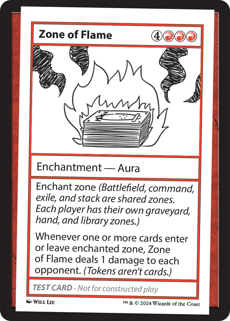 Zone of Flame [Mystery Booster 2 Playtest Cards] | GnG Games