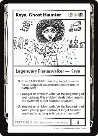 Kaya, Ghost Haunter (2021 Edition) [Mystery Booster Playtest Cards] | GnG Games