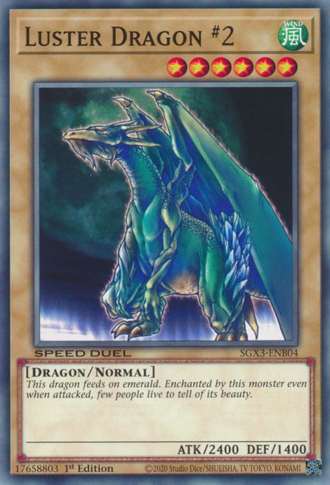 Luster Dragon #2 [SGX3-ENB04] Common | GnG Games