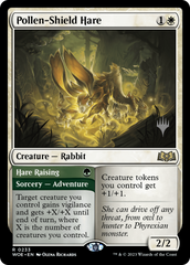 Pollen-Shield Hare // Hare Raising (Promo Pack) [Wilds of Eldraine Promos] | GnG Games