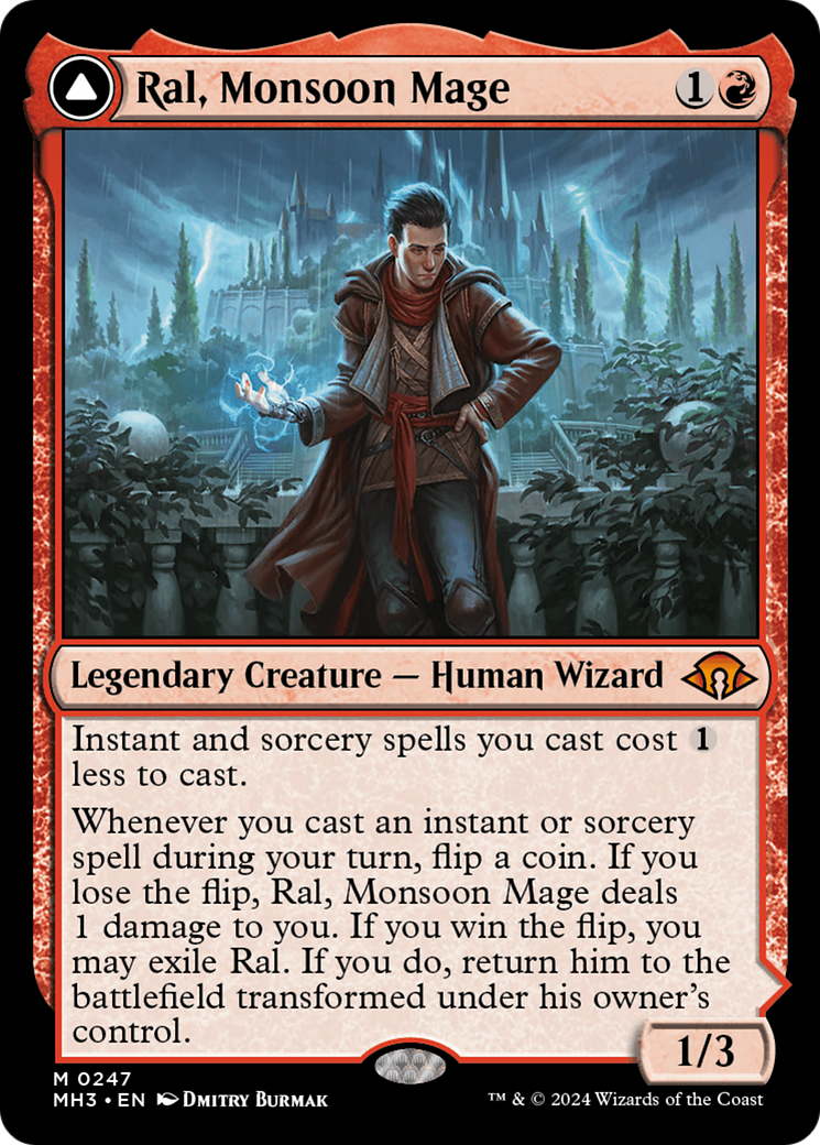 Ral, Monsoon Mage // Ral, Leyline Prodigy [Modern Horizons 3] | GnG Games