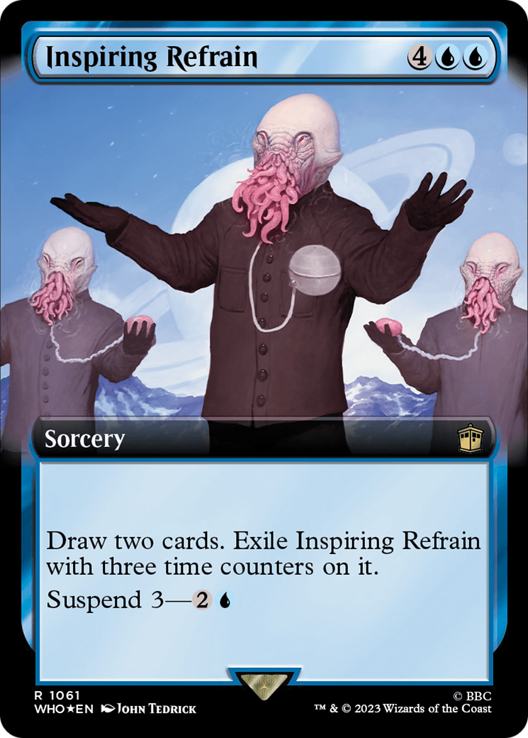 Inspiring Refrain (Extended Art) (Surge Foil) [Doctor Who] | GnG Games
