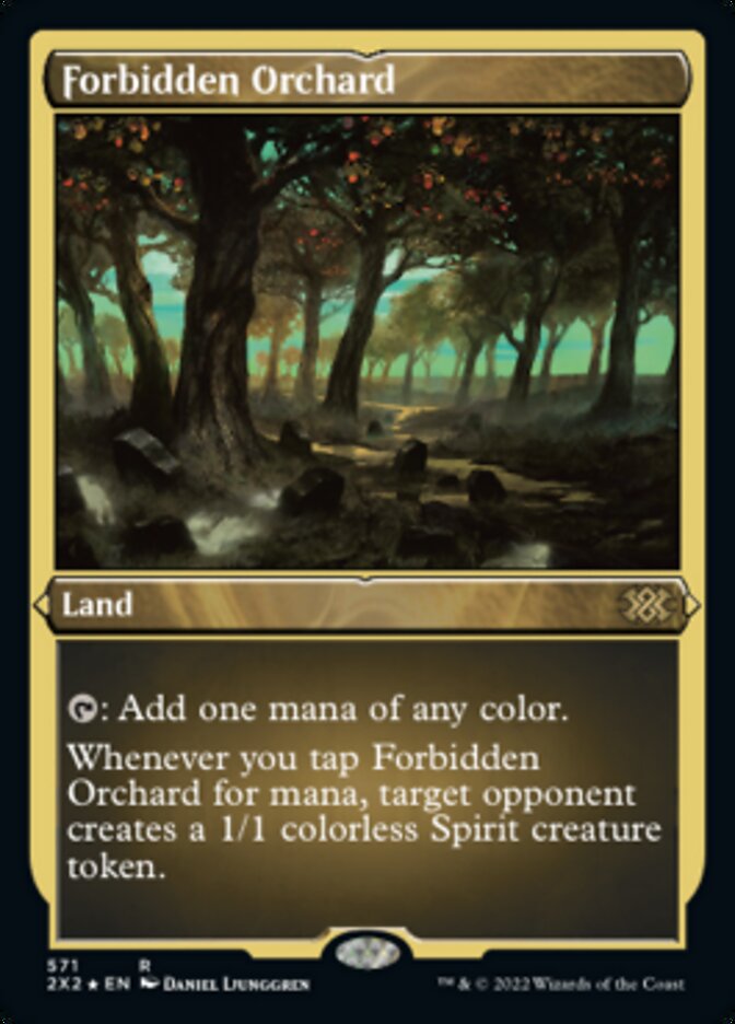 Forbidden Orchard (Foil Etched) [Double Masters 2022] | GnG Games