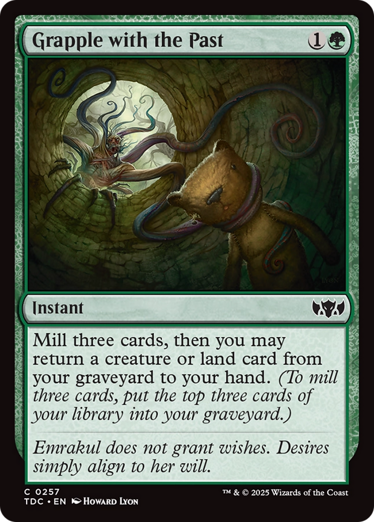 Grapple with the Past [Tarkir: Dragonstorm Commander] | GnG Games