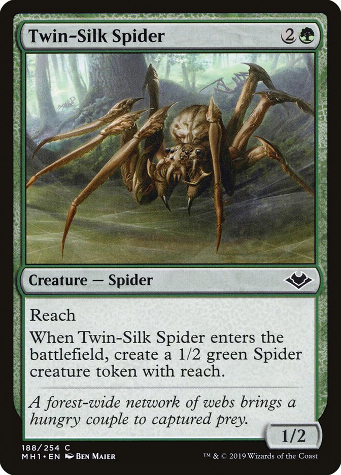 Twin-Silk Spider [Modern Horizons] | GnG Games