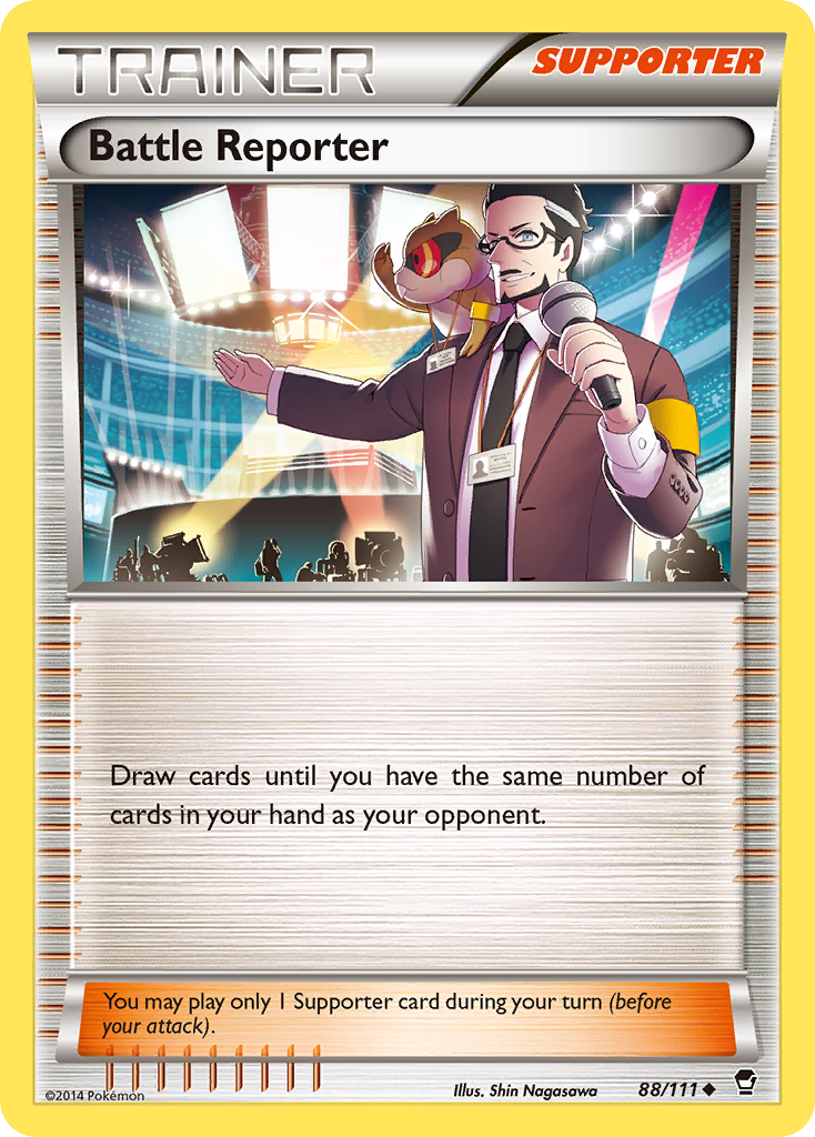 Battle Reporter (88/111) [XY: Furious Fists] | GnG Games