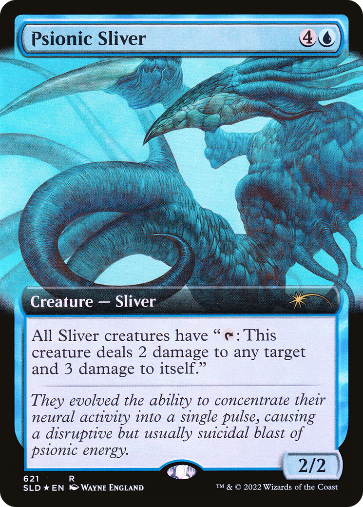 Psionic Sliver (Extended Art) [Secret Lair Drop Promos] | GnG Games