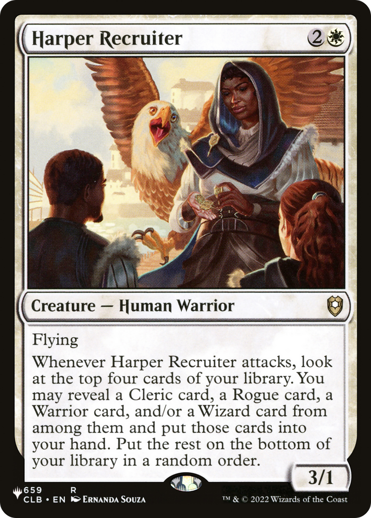 Harper Recruiter (CLB) [The List] | GnG Games