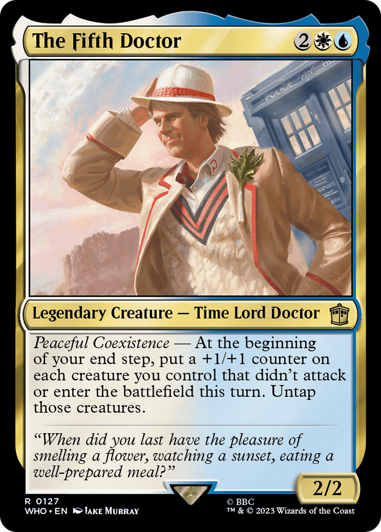 The Fifth Doctor [Doctor Who] | GnG Games