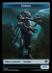 Human Soldier // Zombie (0013) Double-Sided Token [Commander Masters Tokens] | GnG Games