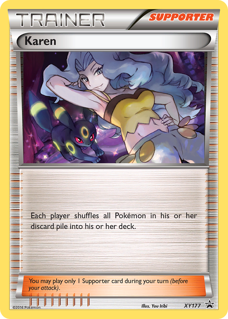 Karen (XY177) [XY: Black Star Promos] | GnG Games