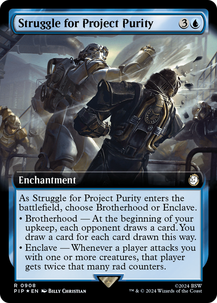 Struggle for Project Purity (Extended Art) (Surge Foil) [Fallout] | GnG Games