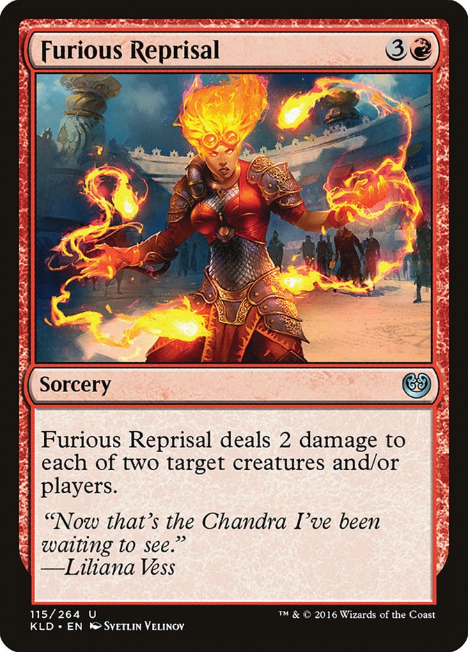 Furious Reprisal [Kaladesh] | GnG Games