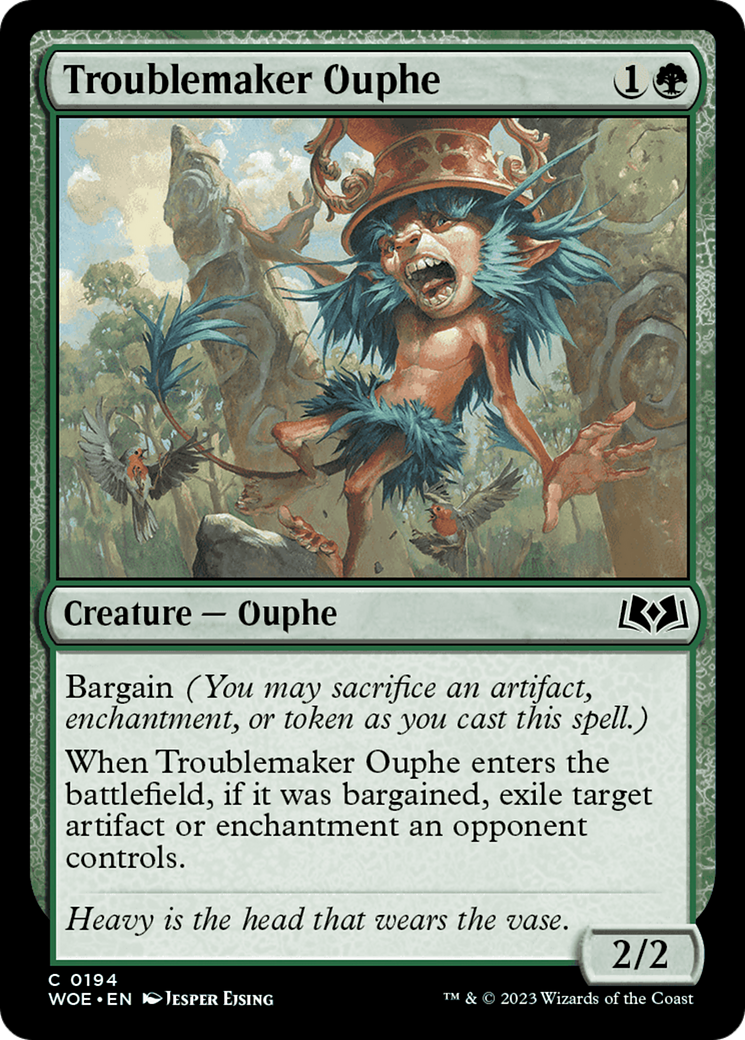 Troublemaker Ouphe [Wilds of Eldraine] | GnG Games