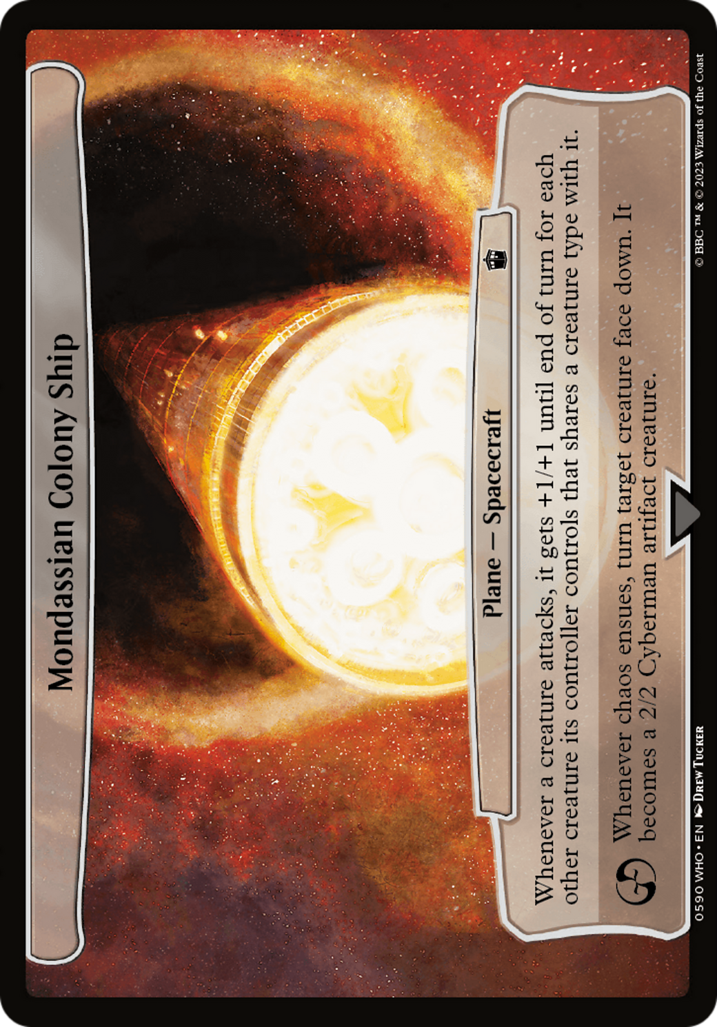Mondassian Colony Ship [Doctor Who] | GnG Games