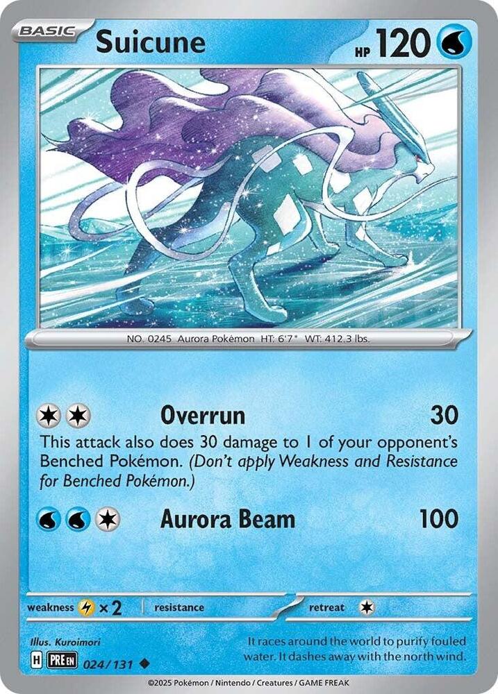 Suicune (024/131) [Scarlet & Violet: Prismatic Evolutions] | GnG Games