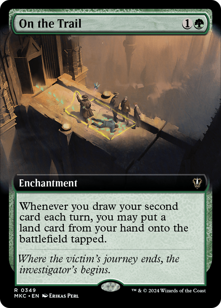 On the Trail (Extended Art) [Murders at Karlov Manor Commander] | GnG Games