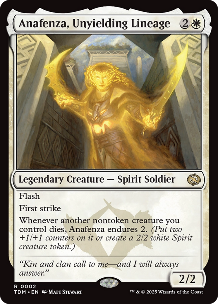 Anafenza, Unyielding Lineage [Tarkir: Dragonstorm] | GnG Games