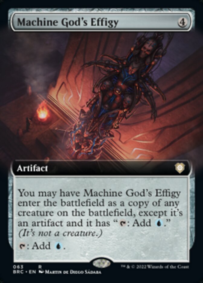 Machine God's Effigy (Extended Art) [The Brothers' War Commander] | GnG Games