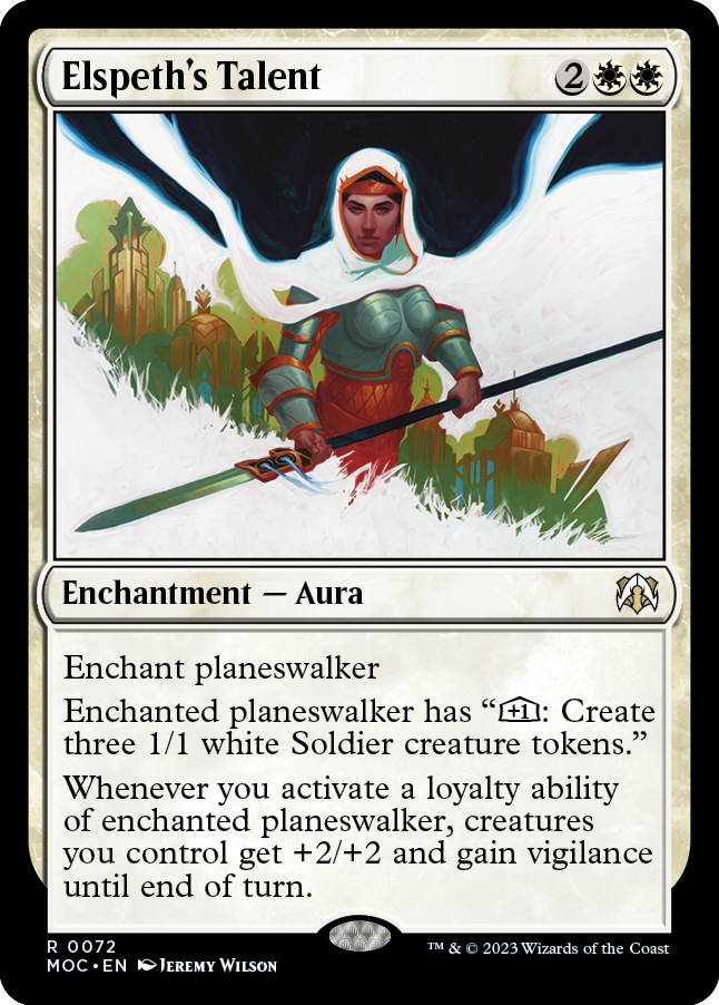Elspeth's Talent [March of the Machine Commander] | GnG Games