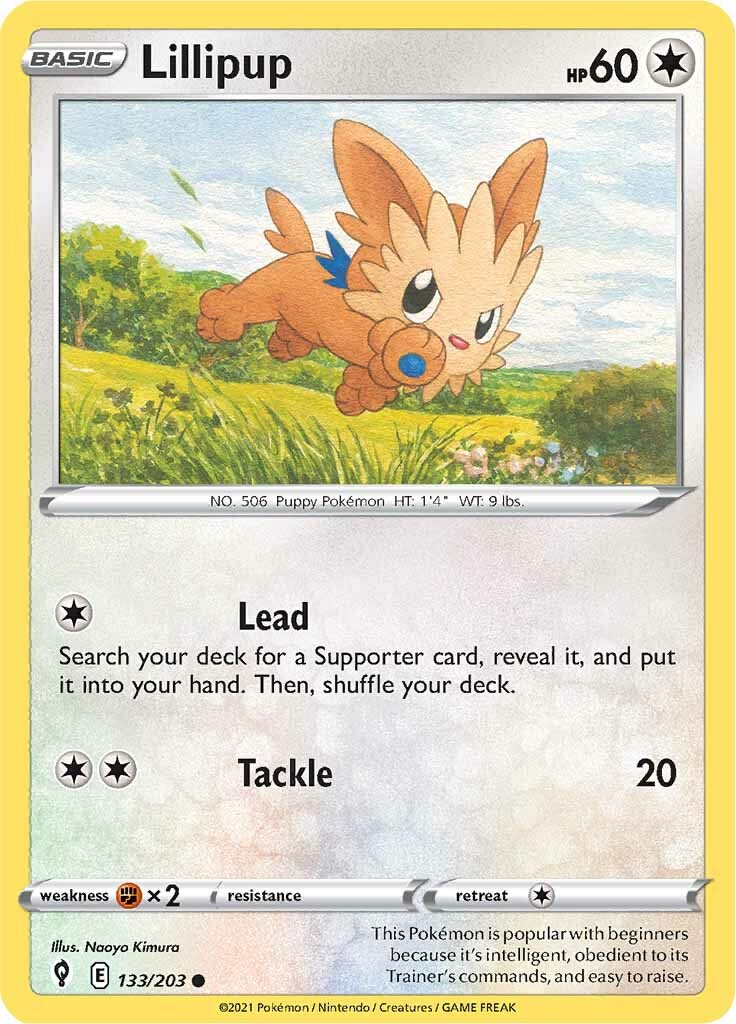 Lillipup (133/203) [Sword & Shield: Evolving Skies] | GnG Games