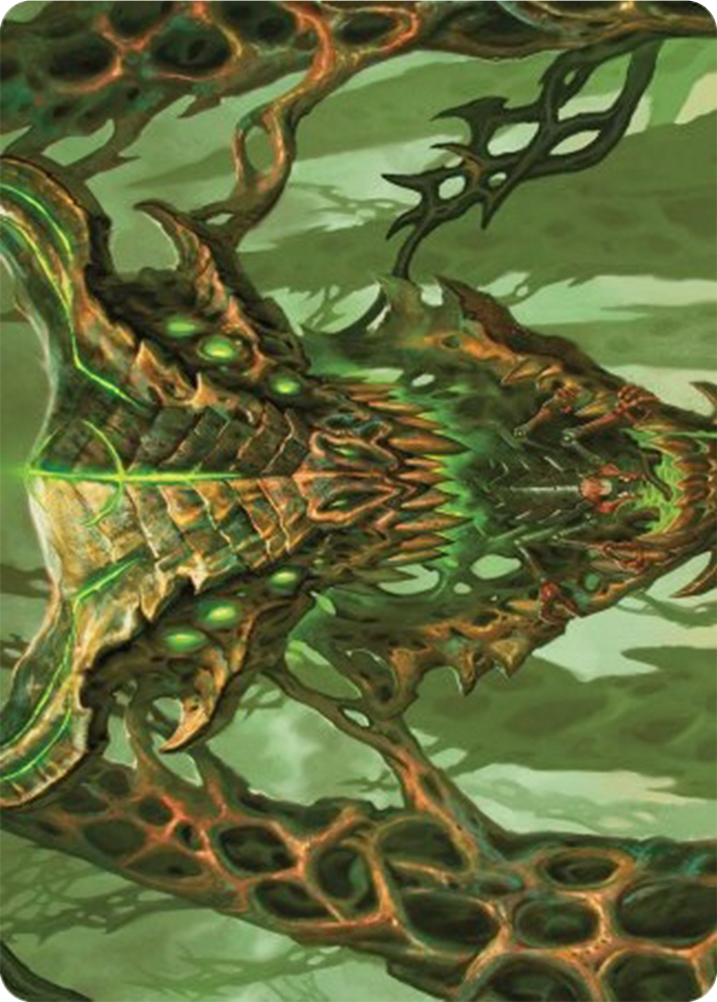 Colossal Dreadmask Art Card [Modern Horizons 3 Art Series] | GnG Games