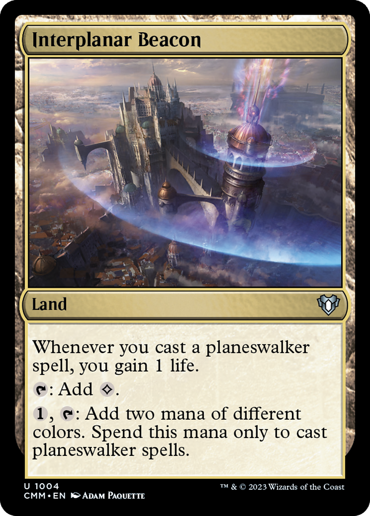 Interplanar Beacon [Commander Masters] | GnG Games
