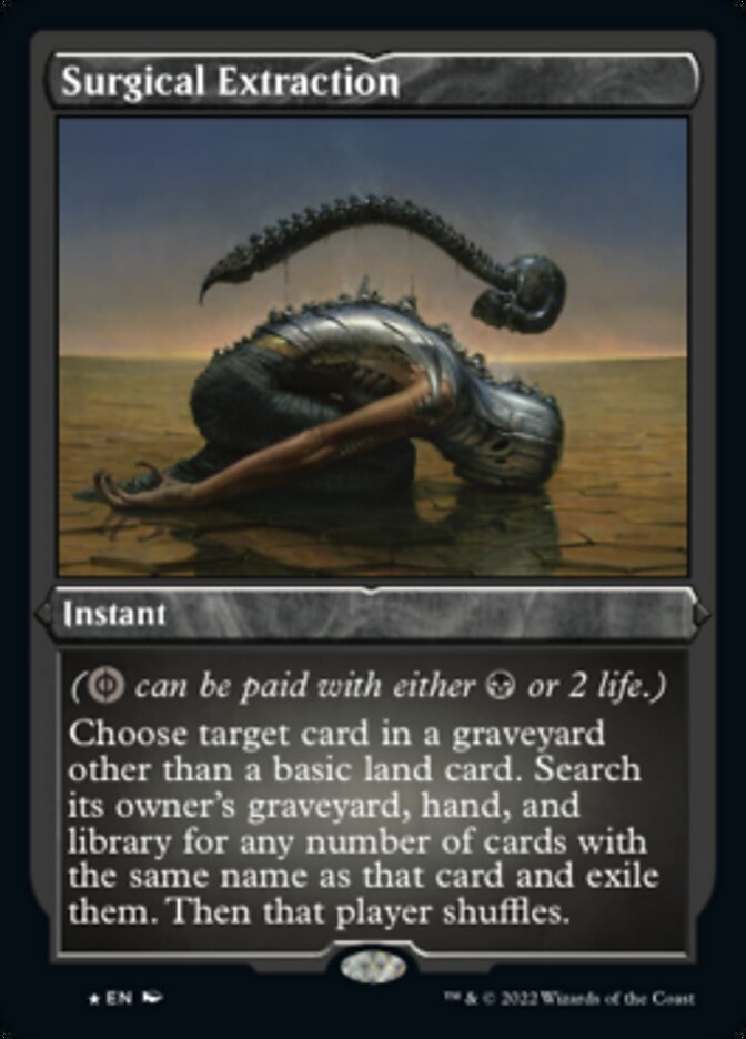 Surgical Extraction (Foil Etched) [Double Masters 2022] | GnG Games