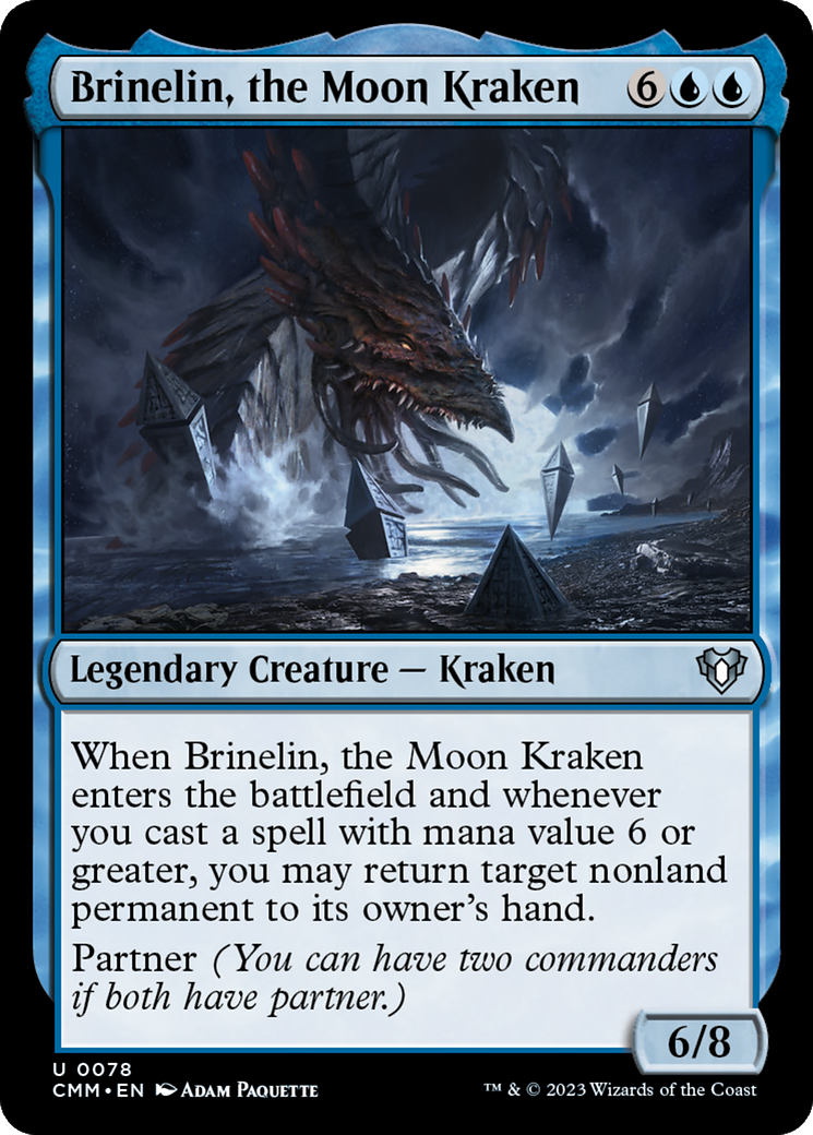 Brinelin, the Moon Kraken [Commander Masters] | GnG Games