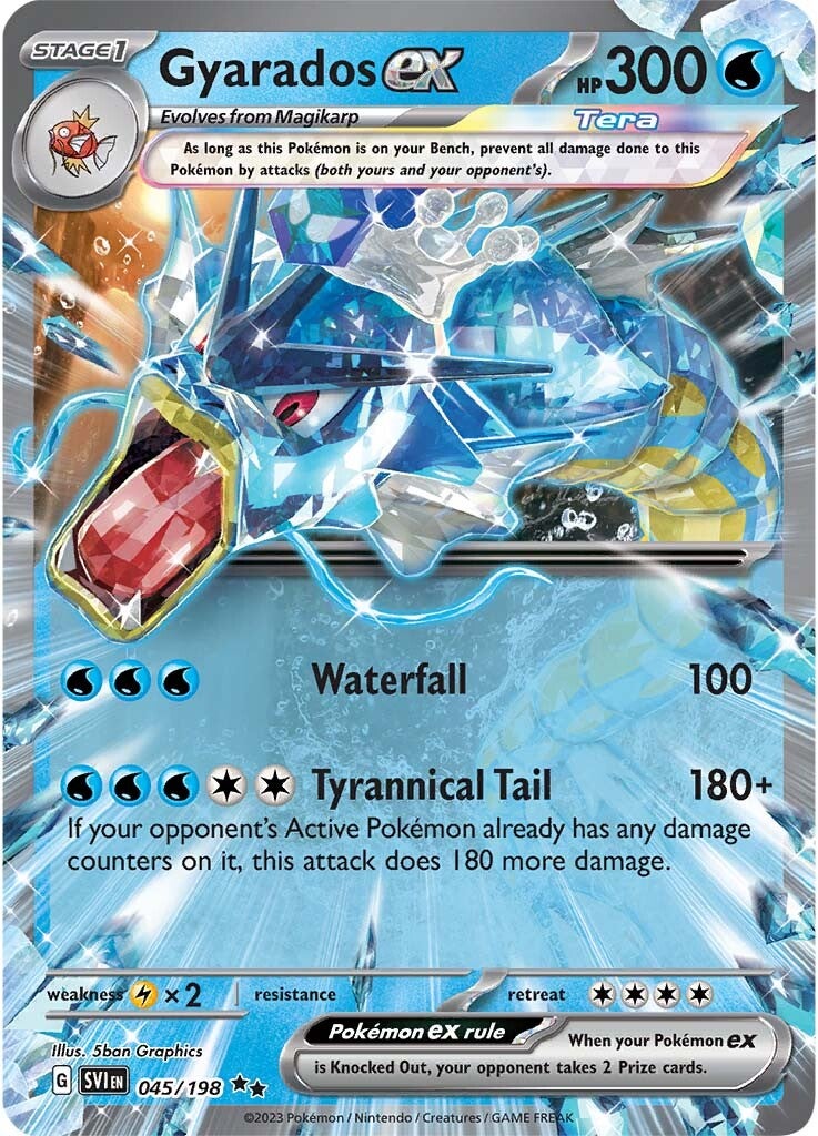 Gyarados ex (045/198) [Scarlet & Violet: Base Set] | GnG Games