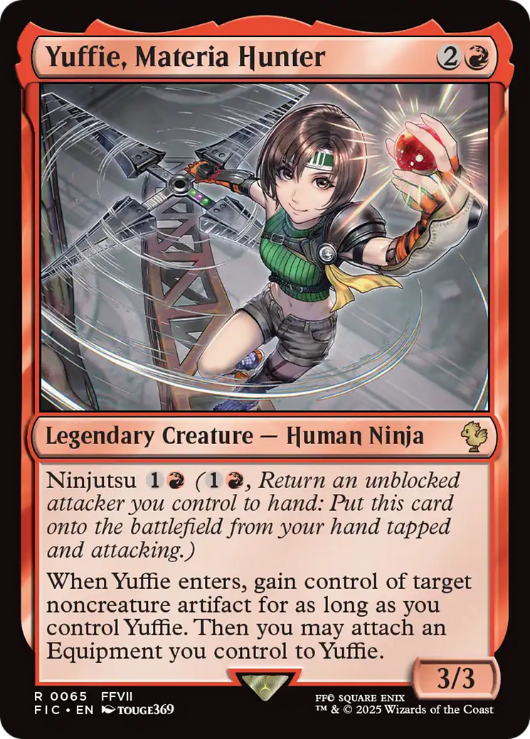 Yuffie, Materia Hunter [FINAL FANTASY Commander] | GnG Games
