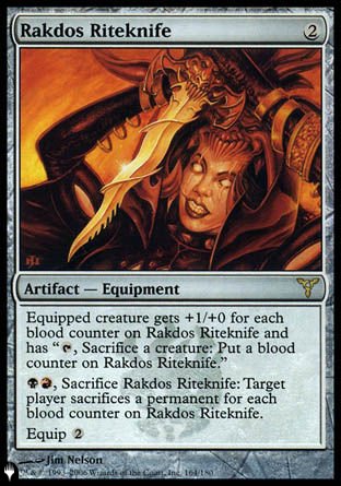 Rakdos Riteknife [The List] | GnG Games