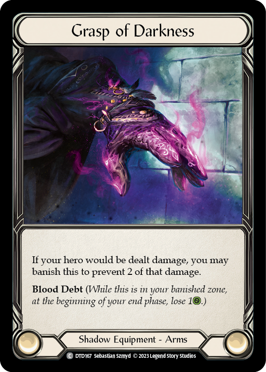 Grasp of Darkness [DTD167] (Dusk Till Dawn)  Cold Foil | GnG Games