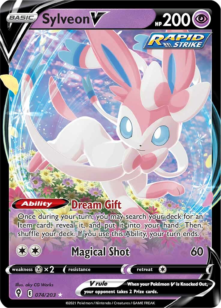 Sylveon V (074/203) [Sword & Shield: Evolving Skies] | GnG Games