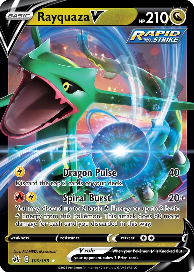 Rayquaza V 100/159 (Jumbo Card) [Sword & Shield: Evolving Skies] | GnG Games