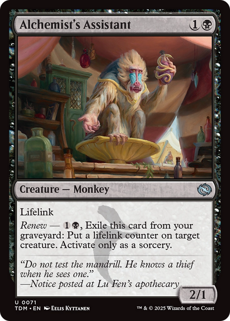 Alchemist's Assistant [Tarkir: Dragonstorm] | GnG Games