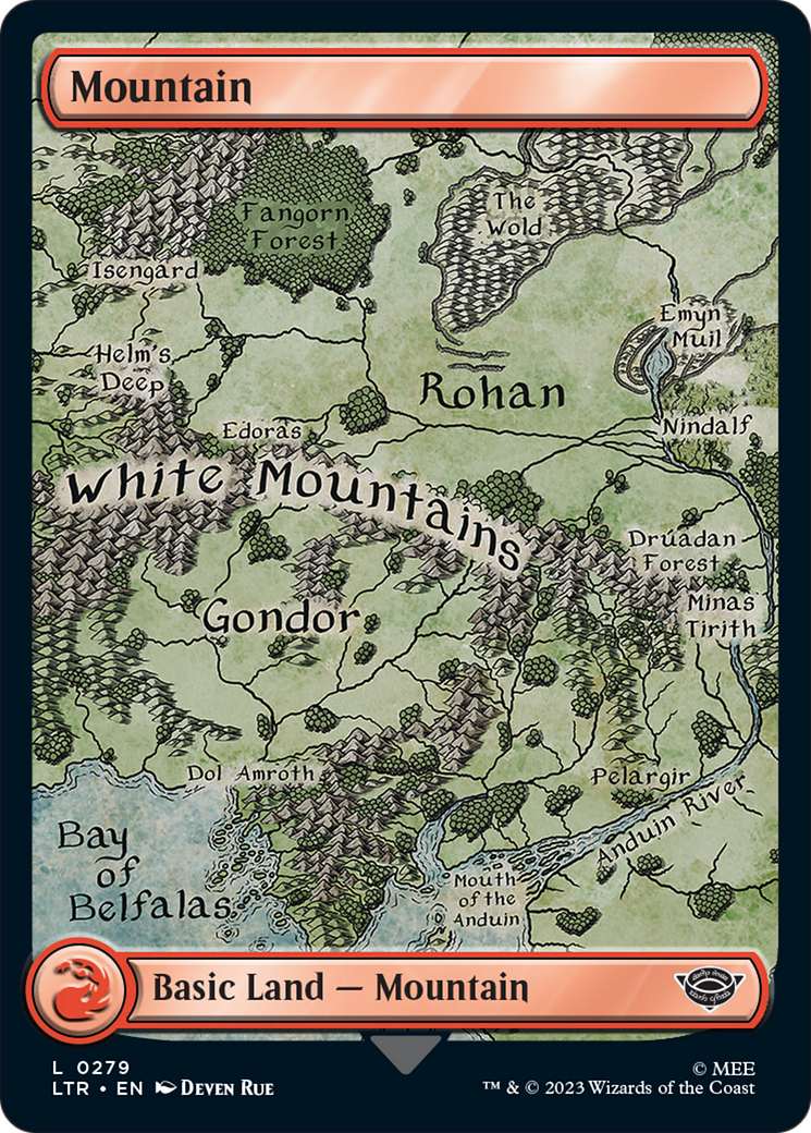 Mountain (279) [The Lord of the Rings: Tales of Middle-Earth] | GnG Games