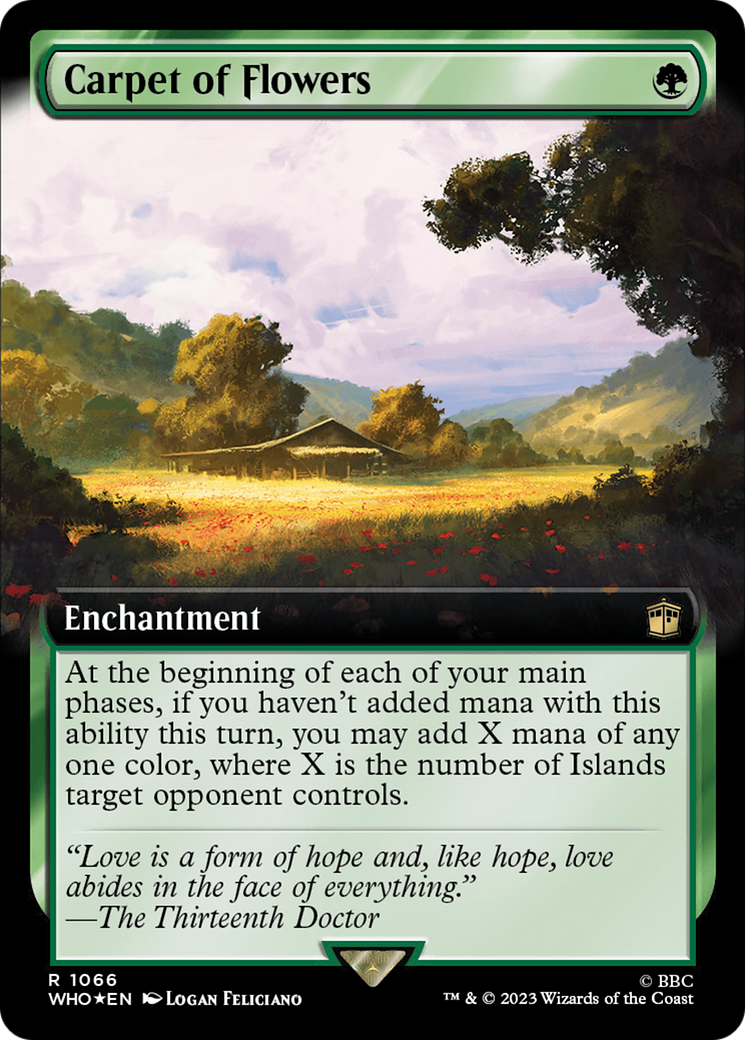 Carpet of Flowers (Extended Art) (Surge Foil) [Doctor Who] | GnG Games