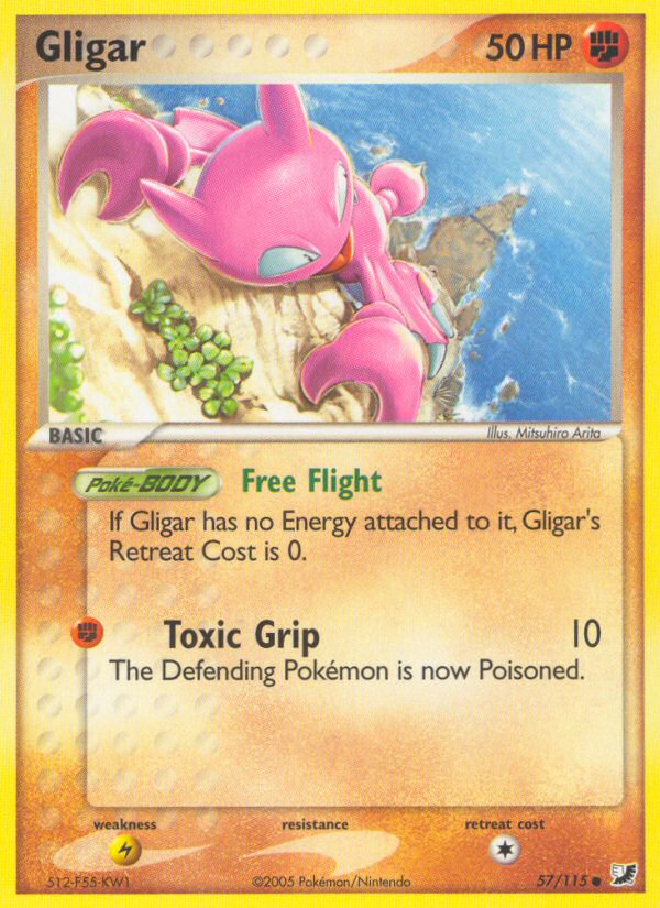 Gligar (57/115) [EX: Unseen Forces] | GnG Games