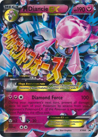 M Diancie EX (XY44) (Jumbo Card) [XY: Black Star Promos] | GnG Games