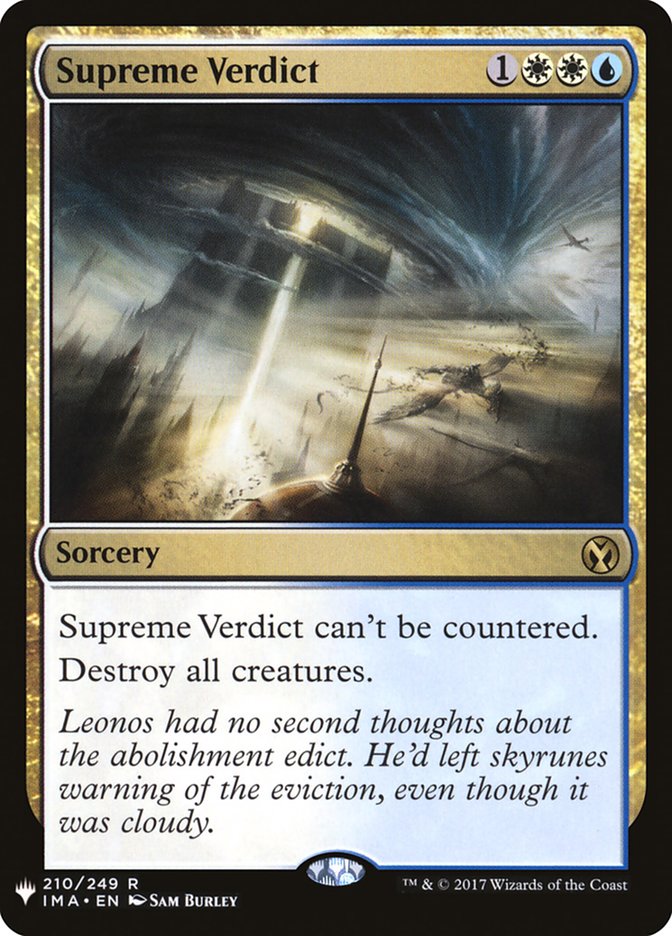 Supreme Verdict [Mystery Booster] | GnG Games