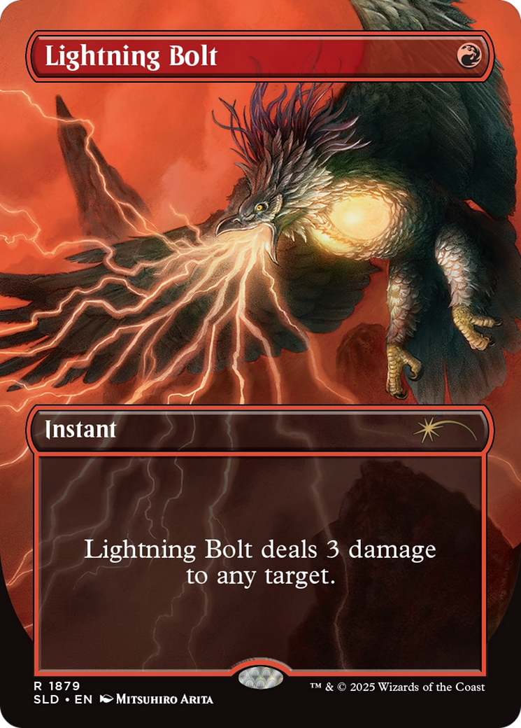 Lightning Bolt (1879) (Rainbow Foil) [Secret Lair Drop Series] | GnG Games