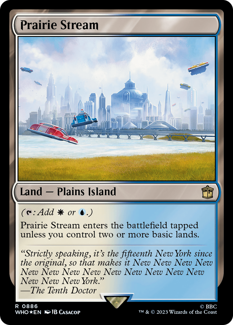 Prairie Stream (Surge Foil) [Doctor Who] | GnG Games